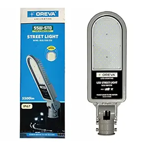 Oreva IP67 55W 5500 Lumens Metal LED Street Light with Clamp