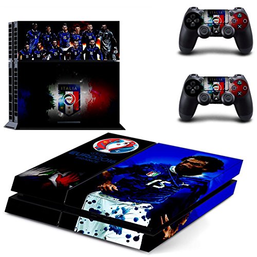 Preisvergleich Produktbild Playstation 4 + 2 Controller Aufkleber Schutzfolie Set - Italien (1) / PS4