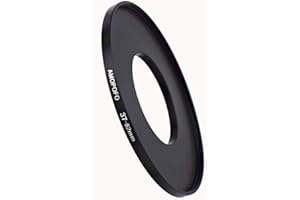 AMOPOFO 37mm to 82mm Step Up Ring Filter Adapter for canon Nik NEX M4/3 UV,ND,CPL, 37-82mm Step Up Ring Adapter