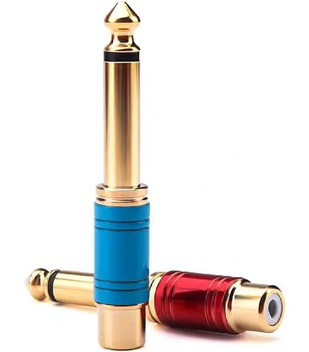 Convertore Cavo Adattatore Audio Da 2 Pezzi 6,35 Mm Jack - Foto 12