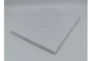 ODL Packaging Ltd Lot de 100 feuilles de papier de soie coloré 50 x 75cm blanc