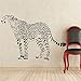 Produktbild Leopard Predator Nature Animals Wandtattoo Wanddekoration Innenarchitektur Kunstwand Wandtattoo 58 x 76 cm