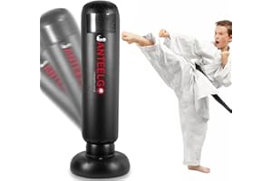 Inflatable Punching Bag for Kids Boxing: JanTeelGO 59 Inch Boxing for Kids - Christmas Birthday Gifts for Boys & Girls Practicing Karate, Taekwondo