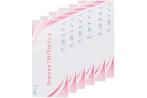 PONGNAS Tiras de prueba de embarazo, LH Test de ovulación Pluma de predicción de la ovulación Mujeres Detección precoz de embarazo, 8 piezas