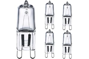 KANKOO Halogen kapsel glödlampor halogenlampor glödlampor för hus G9 halogenlampor glödlampor G9 G9 glödlampor 40 W, 5 pack
