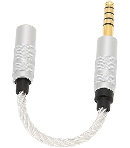 Câble Audio ABLET 4,4 Mm Vers 2x2,5 Mm - Plaqué Argent, 2 M, Pour Casque Hifiman Et Lecteurs Sony