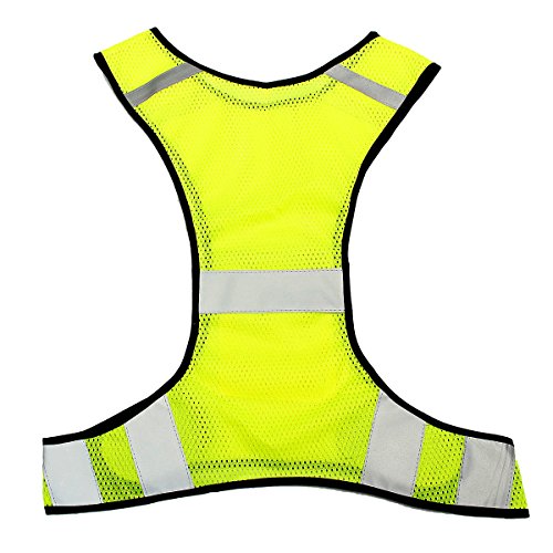 Preisvergleich Produktbild KING DO WAY Reflektierende Warnweste Sicherheitsweste Unfallweste Sicherheitswarnweste Laufen Joggen Wandern Radfahren Sicherheits