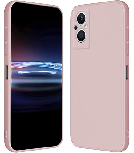 Cover Oppo Reno 2z Yarxiawin Custodia Per OPPO Reno 8 Lite 5g Sottile Rosa, Setosa Al Tatto Per OPPO Reno 8 Lite Cover Silicone Morbido Antiurto Case Carino Anti-impronta Estetica (Ciano Chiaro