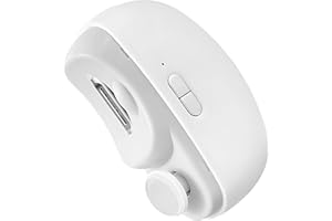 GARNIRISE Electric Nail Clippers for Adults & Babies, Automatic Nails Blanking Sanding Polisher, 2-in-1 Nail File & Clipper with LED Light, USB-C Rechargeable, Design for All Ages