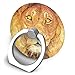 Price comparison product image Fighwy Lion Cell Phone Ring Holder Universal Smartphone Ring Grip Stand Car Mount 360 Rotation For IPhone, IPad, Samsung, HTC, Google Pixel, Nokia, LG