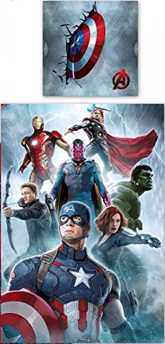 Renforc-Bettwsche-Age-of-Ultron-135x200cm-2-tlg-Marvel-Avengers-Global-Labels