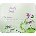 Produktbild Sabrina'Schreibtisch, wenn I'm Not Here, I'm Entfernung mit der Fee Buchse, personalisierbar-Premium-Mousepad, 5 mm dick