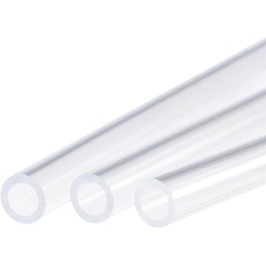 3 Klare Polycarbonat-Rohre – 4 Mm Innen-, 5 Mm Außendurchmesser, 15 Cm Lang, Für DIY & Modellbau