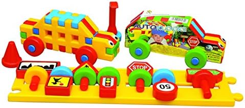 Tupiko KKAK Auto Constructional Blocks, Multi-Color