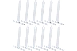 EMNIMQ 12PCS Rolladen Aufhängefeder Rolltor-Federhaken Rolladen Befestigung Rolladen Zubehör ersatzteile,Stahlfeder Aufhängefeder Rolladen mit Kunststoffbeschichtet -Feder mit Schwalbenschwanz