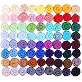 ✿Cada color se empaqueta individualmente en una bolsita sellada transparente y reutilizable, aproximadamente 3g por una, adecuado para artesanía fina