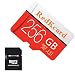 Produktbild RedKcard Ultra 256 GB Micro SDXC UHS-I Karte Class 10 mit Adapter High Speed Speicherkarte TF-Karte (256 GB)
