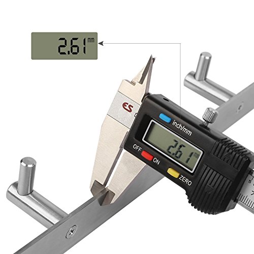 HOMFA Hakenleiste Kleiderhaken Edelstahl rostfrei Wandgaderobe Handtuchhalter Garderobenhaken Wandhaken Mehrzweckhaken gebürstet ca. 30kg belastbar 8 Haken - 3