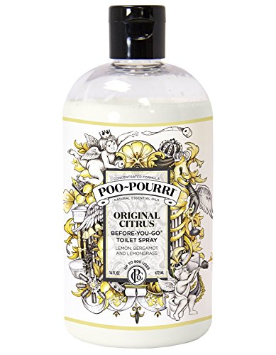 Poo-Pourri Original Before-You-Go Bathroom Spray 16 Oz. Refill Size