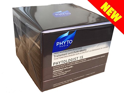 Preisvergleich Produktbild phytosolba phytologist 15 – Neuheit: PHYTO phytologist 15 Behandlung zur Absturzsicherung Absolute. Set 12 LIBELLEN von 3,5 ml mit Endstück Applikator