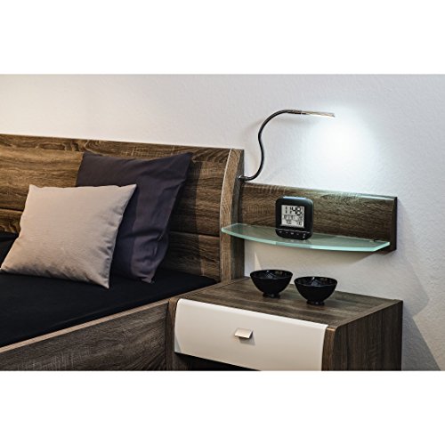 Hama Funkwecker „Dual Alarm“ (digital, 2 Weckzeiten, laut, ansteigender Weckton, sensorgesteuerte Nachtlicht Funktion, Snooze, Temperatur, Datum) Wecker schwarz - 6