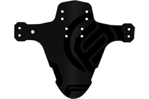 FIFTY-FIFTY Mountain Bike Fender, MTB Mudguard, Front and Rear Compatible, Fits 26", 27.5", 29", Plus Size and Fat Bike Wheel Sizes