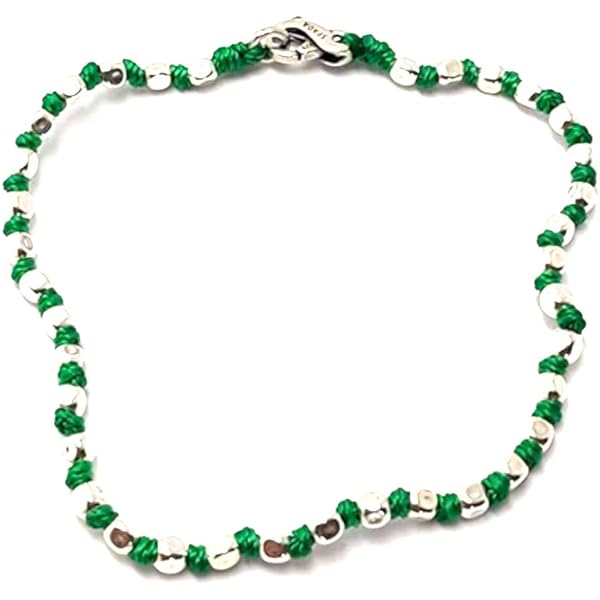 Spadarella spadino bracciale con pepite in argento 925 di diaetro 3