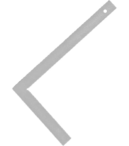 Dönges Profi Schlosserwinkel Ohne Anschlag, 100 X 70 Mm, Rostfrei & Verzinkt Aus Stahl | Für Genaues Arbeiten Im Metallbau, Werkstattbereich| 90 Grad Winkel Mit Anschlag, Anschlagwinkel Metall