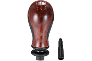 CARRFAN Picasso Pluriel 99-10 - Pomo de palanca de cambios para Citroën C5, C2, C3, C3, Saxo, Xsara Xantia Picasso 99-08 (adaptador incluido)