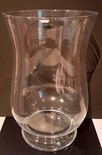 Vase große Glasvase klarglas Bodenvase Blumenvase, Windlicht mundgeblasen Kristallglas Höhe 40 cm, große Öffnung ca. 22 cm Oberstdorfer Glashütte - 3