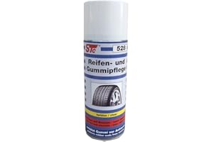 STC Reifen- und Gummipflege 400 ml Spray Reifenpflege Gleitmittel Reifenreiniger Reifen Glanz