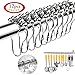 Produktbild Edelstahl - Shower Curtain Hook Duschvorhang Haken, Duschvorhang Haken, Edelstahl Reibungsfrei Schiebe - 1 Werden Von 12 Haken Silber