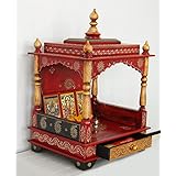 LifeEstyle-com Handpainted wooden Home Folding temple