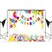 Price comparison product image Kate 7x5ft/2.2x1.5m Happy Birthday Photo Background Children Ballons Backdrop Studio Props for Kids 1st Party Decoration