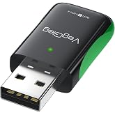 VegGieg 1100 Mbps Dual Band Wi-Fi 6 Alıcı ve Bluetooth 5.4 Adapt&ouml;r Mini USB Dongle