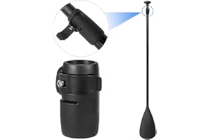 EMIIF Morsetto a sgancio rapido regolabile di ricambio per albero della pagaia (confezione da 1)