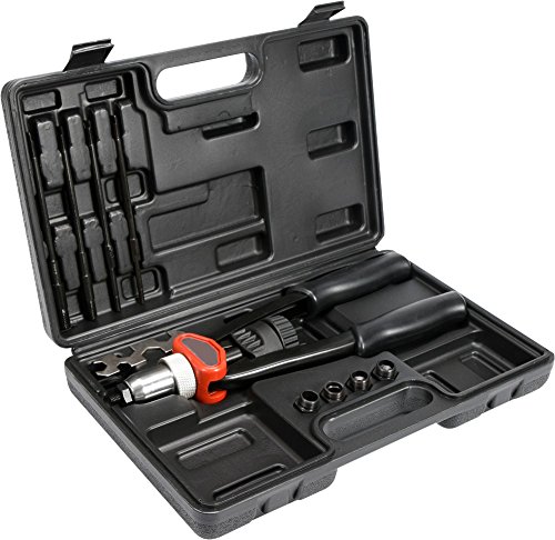 Profi Nietzange Länge 338 mm für Nieten M5, M6, M8, M10, M12 Hebelnietzange Blindnietzange Nietmutternzange - 3