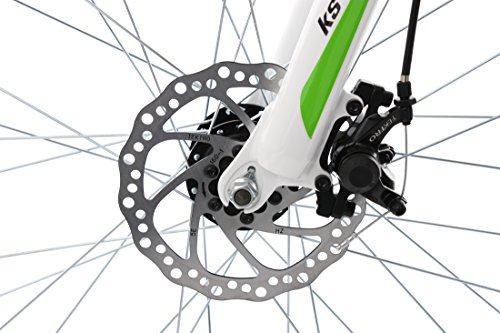 KS Cycling Mountainbike Twentyniner Compound RH 51 cm KS Cycling Fahrrad, Weiß-Grün, 29 - 7