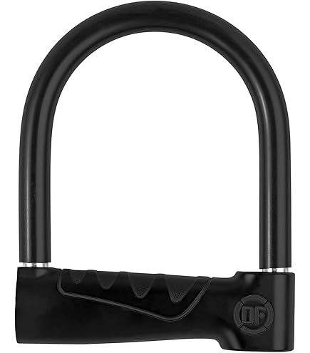 Oxford Magnum Ultra Strong Motorfiets Duo U-Lock (170x340mm) met Beugel & Kabel LK225, Goud, 170x315mm
