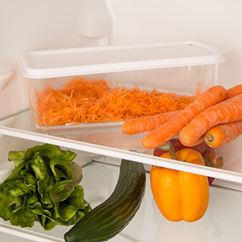 Levivo 7-in-1 Multifunktionsschneider für Obst und Gemüse, weiß / grün - 7