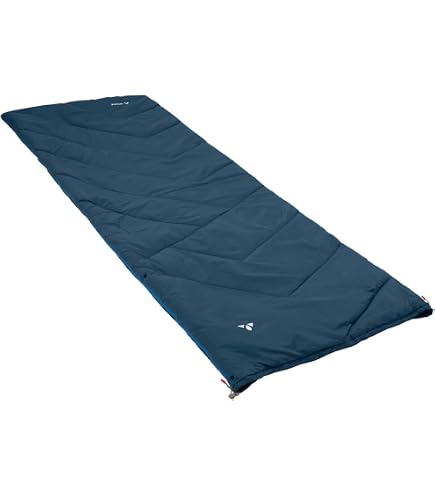 VAUDE Kunstfaser Schlafsack Sioux 800, black, left, 10352 Sport & Freizeit