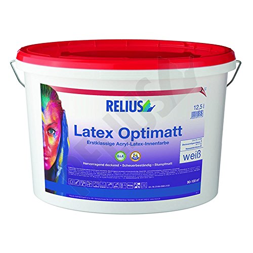 Preisvergleich Produktbild Relius Latex Optimatt ELF, weiß, 3 Ltr.