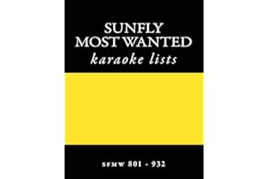 SUNFLY Most Wanted KARAOKE listings sfmw801 - sfmw932: discs sfmw801 - sfmw932
