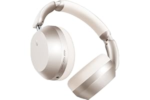 Wentronic Y04 Bluetooth Headphones Active Noise Cancelling Wireless Over Ear Headsets 48 Hours Playtime High Sound Quality Foldable Earphones with Soft Ear Cushion for Travel - Starlight