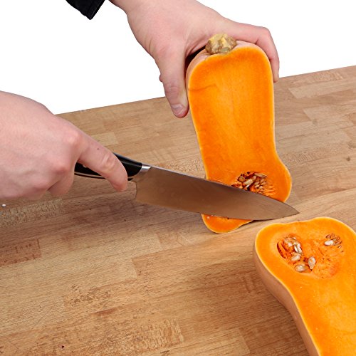 Kochmesser – extra scharf – 20 cm – rostfreier Spezialstahl – Spülmaschinen geeignet – 5 Jahre Garantie – Precision Kitchenware - 3