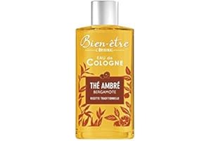 BIEN-ÊTRE Ben-Etre Eau de Cologne L'originale tè ambrato bergamotto – La bottiglia da 250 ml