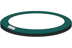 Baunsal® Trampolin Randabdeckung Ø 183 244 250 275 300 305 335 366 370 396 400 427 430 457 460 487 490 cm viele Farben uv-beständig Rahmenpolsterung Federnabdeckung Federabdeckung viele Ersatzteile