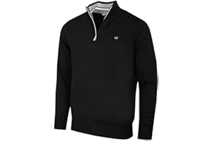 Calvin Klein Maglione da Uomo 2025 in Cotone Lavorato a Maglia con Mezza Zip