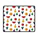 Price comparison product image ASKSWF Mouse Pad Fruits Food Watermelon Grape Apple Rectangle Rubber Mousepad Length 8.66 Width 7.09 inch Gaming Mouse Pad with Black Lock Edge