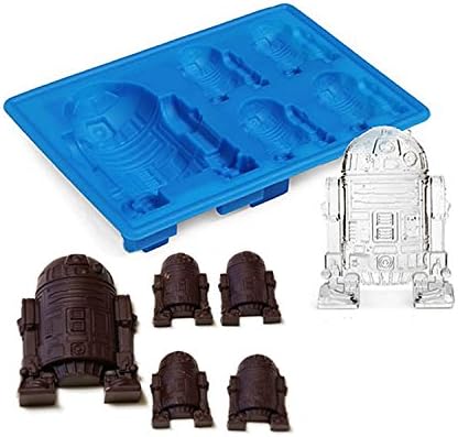 Newyond Silicone Ice Tray for Star Wars Lovers or Party Theme (R2-D2)